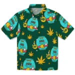 North Dakota State Bison Hawaiian Shirt - Chill Vibe | Hula Hawaiian Shirts