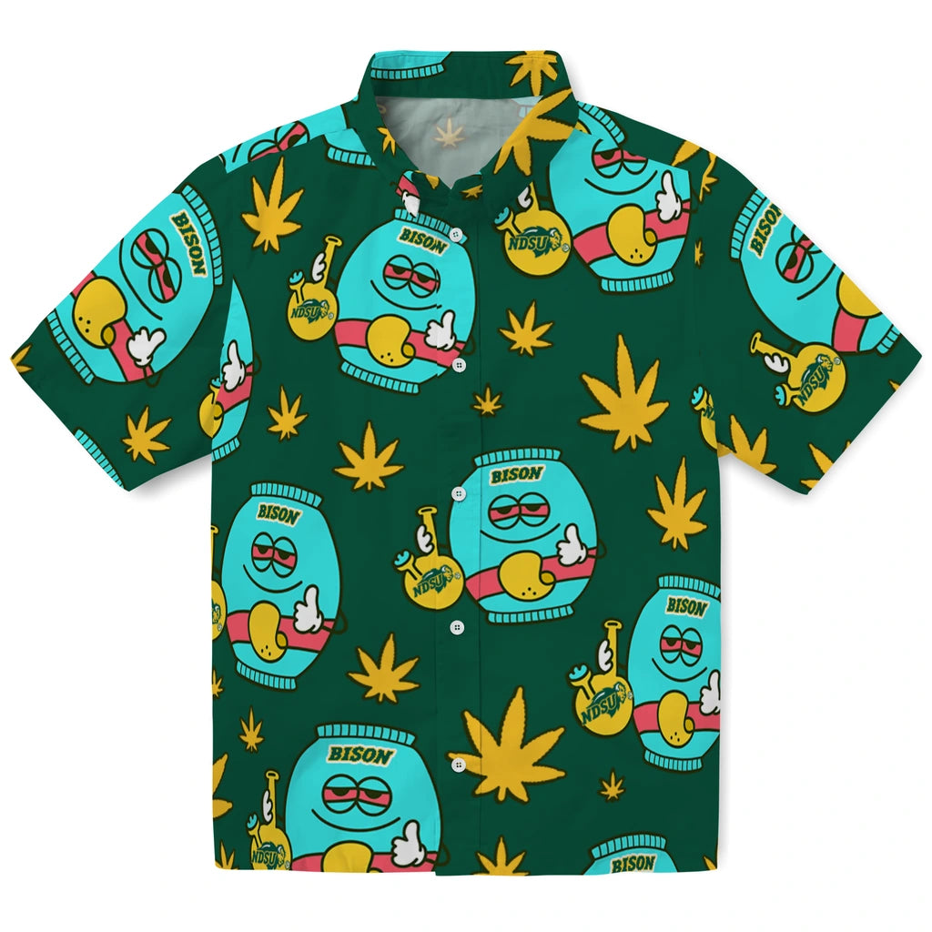 North Dakota State Bison Hawaiian Shirt - Chill Vibe | Hula Hawaiian Shirts