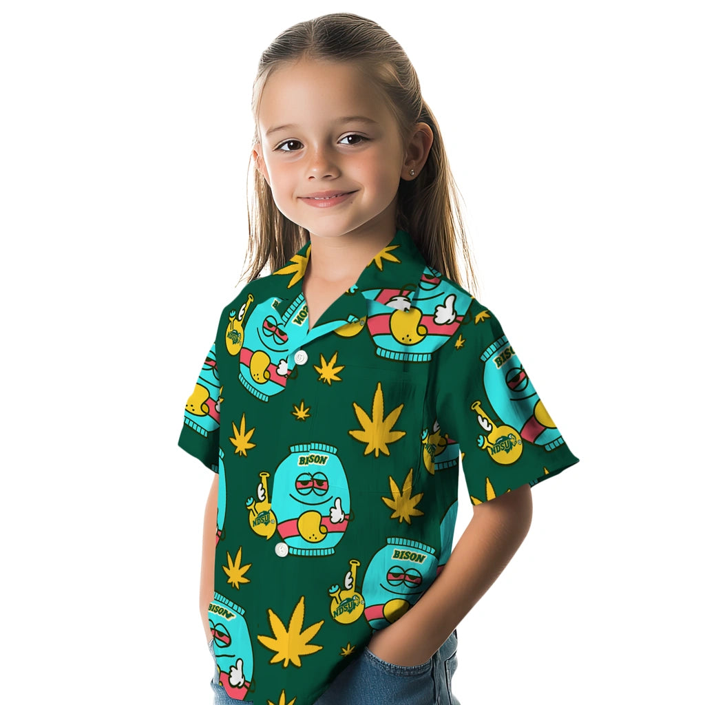 North Dakota State Bison Hawaiian Shirt - Chill Vibe | Hula Hawaiian Shirts