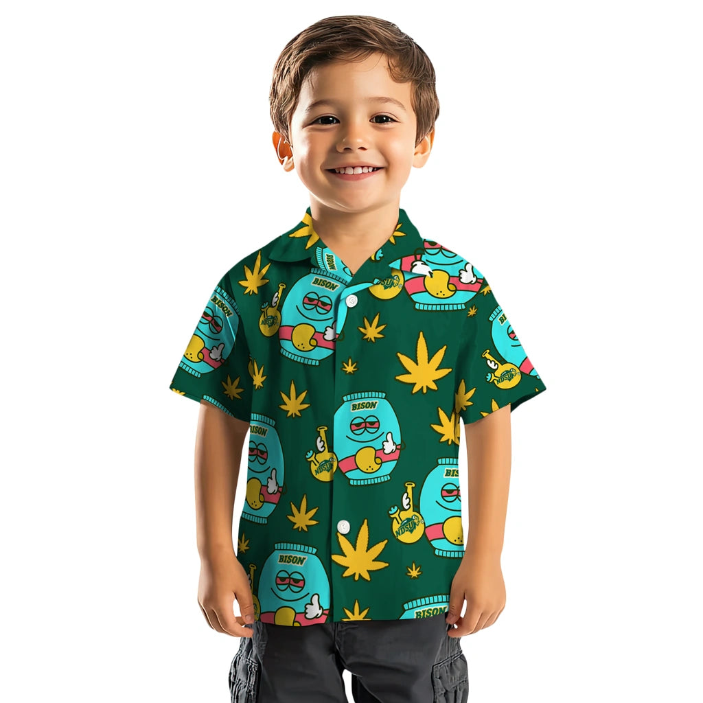 North Dakota State Bison Hawaiian Shirt - Chill Vibe | Hula Hawaiian Shirts