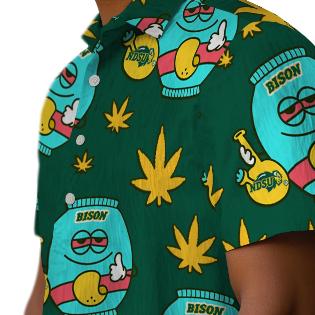 North Dakota State Bison Hawaiian Shirt - Chill Vibe | Hula Hawaiian Shirts