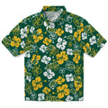 North Dakota State Bison Hawaiian Shirt - Hibiscus Flower Design | Hula Hawaiian Shirts
