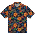 North Dakota State Bison Hawaiian Shirt - Hibiscus Foliage | Hula Hawaiian Shirts
