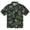 North Dakota State Bison Hawaiian Shirt - Hibiscus Leaves Pattern | Hula Hawaiian Shirts