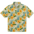 North Dakota State Bison Hawaiian Shirt - Hibiscus Mood | Hula Hawaiian Shirts