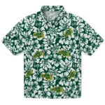 North Dakota State Bison Hawaiian Shirt - Hibiscus Motif | Hula Hawaiian Shirts