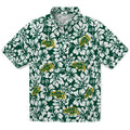 North Dakota State Bison Hawaiian Shirt - Hibiscus Motif | Hula Hawaiian Shirts