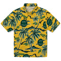 North Dakota State Bison Hawaiian Shirt - Palm Sunset | Hula Hawaiian Shirts
