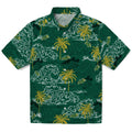 North Dakota State Bison Hawaiian Shirt - Wave Palm | Hula Hawaiian Shirts