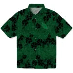 North Texas Mean Green Hawaiian Shirt - 50th State Flower | Hula Hawaiian Shirts