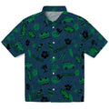 North Texas Mean Green Hawaiian Shirt - Beach Vibe | Hula Hawaiian Shirts