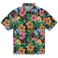 North Texas Mean Green Hawaiian Shirt - Brilliant Hibiscus Garden | Hula Hawaiian Shirts