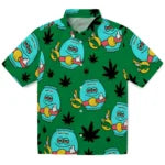 North Texas Mean Green Hawaiian Shirt - Chill Vibe | Hula Hawaiian Shirts