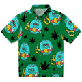 North Texas Mean Green Hawaiian Shirt - Chill Vibe | Hula Hawaiian Shirts
