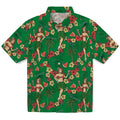North Texas Mean Green Hawaiian Shirt - Hawaiian Girls Design | Hula Hawaiian Shirts