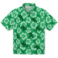 North Texas Mean Green Hawaiian Shirt - Hibiscus Cluster | Hula Hawaiian Shirts