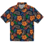 North Texas Mean Green Hawaiian Shirt - Hibiscus Foliage | Hula Hawaiian Shirts
