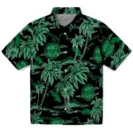North Texas Mean Green Hawaiian Shirt - Palm Sunset | Hula Hawaiian Shirts