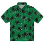 North Texas Mean Green Hawaiian Shirt - Palm Tree Motif | Hula Hawaiian Shirts