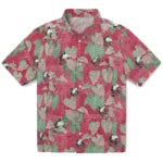 Northern Illinois Huskies Hawaiian Shirt - Anthurium Overlay | Hula Hawaiian Shirts