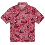 Northern Illinois Huskies Hawaiian Shirt - Hibiscus Oasis | Hula Hawaiian Shirts
