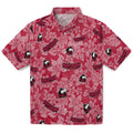 Northern Illinois Huskies Hawaiian Shirt - Hibiscus Oasis | Hula Hawaiian Shirts