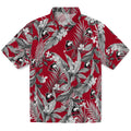 Northern Illinois Huskies Hawaiian Shirt - Palm Leaves | Hula Hawaiian Shirts