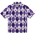 Northwestern Wildcats Hawaiian Shirt - Golfing Plaid | Hula Hawaiian Shirts