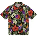 Northwestern Wildcats Hawaiian Shirt - Hawaii Floral Hibiscus | Hula Hawaiian Shirts