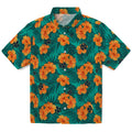 Notre Dame Fighting Irish Hawaiian Shirt - Hibiscus and Palm Leaves | Hula Hawaiian Shirts