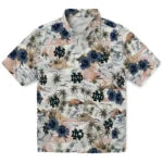 Notre Dame Fighting Irish Hawaiian Shirt - Hibiscus Seaside | Hula Hawaiian Shirts
