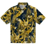 Notre Dame Fighting Irish Hawaiian Shirt - Palm Leaves | Hula Hawaiian Shirts