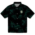 Oakland Athletics Hawaiian Shirt - Bamboo Branches | Hula Hawaiian Shirts