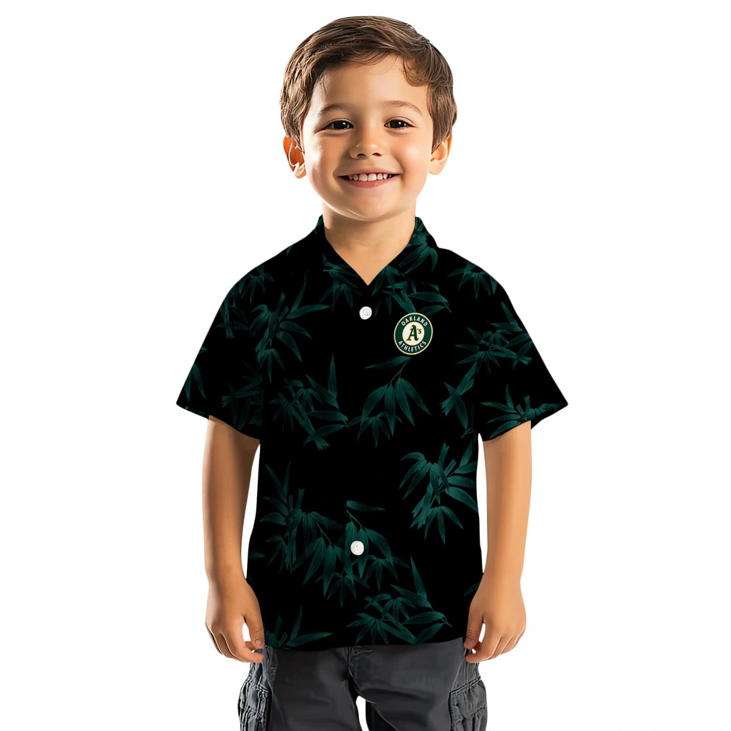 Oakland Athletics Hawaiian Shirt - Bamboo Branches | Hula Hawaiian Shirts