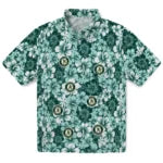 Oakland Athletics Hawaiian Shirt - Hibiscus Blooms | Hula Hawaiian Shirts