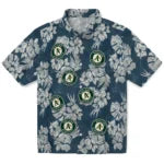 Oakland Athletics Hawaiian Shirt - Hibiscus Flowers | Hula Hawaiian Shirts