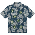Oakland Athletics Hawaiian Shirt - Hibiscus Flowers | Hula Hawaiian Shirts