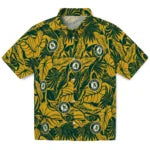 Oakland Athletics Hawaiian Shirt - Monstera Layer | Hula Hawaiian Shirts