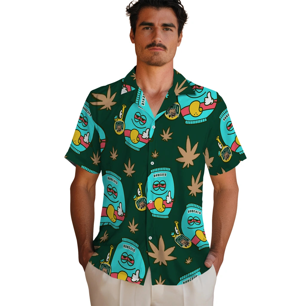 Ohio Bobcats Hawaiian Shirt - Chill Vibe | Hula Hawaiian Shirts