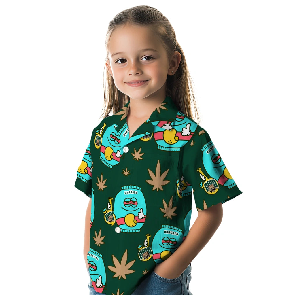 Ohio Bobcats Hawaiian Shirt - Chill Vibe | Hula Hawaiian Shirts