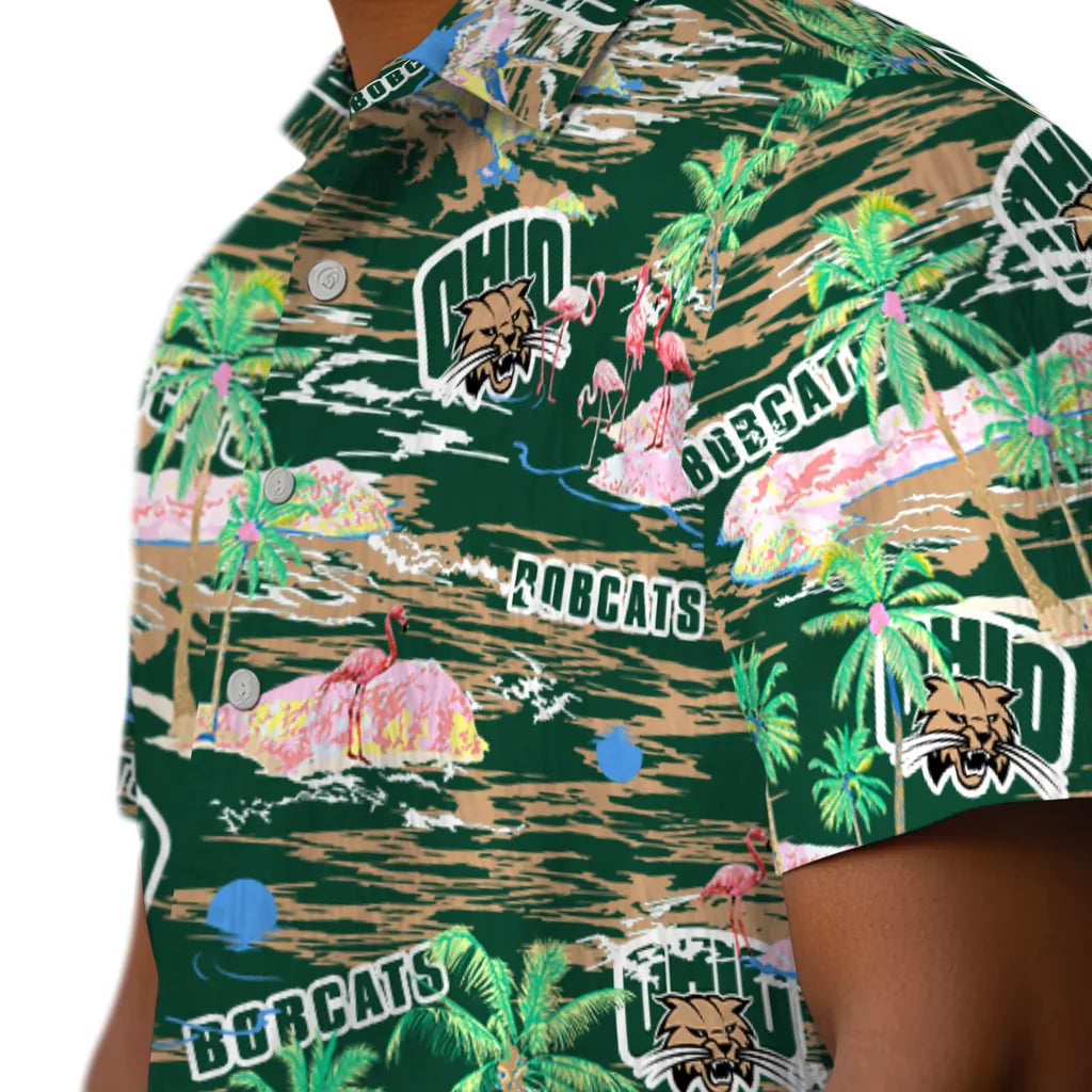 Ohio Bobcats Hawaiian Shirt - Hawaii Island | Hula Hawaiian Shirts