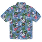 Ohio Bobcats Hawaiian Shirt - Pineapple Bouquet | Hula Hawaiian Shirts