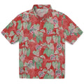 Ohio State Buckeyes Hawaiian Shirt - Anthurium Overlay | Hula Hawaiian Shirts