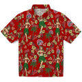 Ohio State Buckeyes Hawaiian Shirt - Hawaiian Girls Design | Hula Hawaiian Shirts