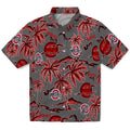 Ohio State Buckeyes Hawaiian Shirt - Palm Sunset | Hula Hawaiian Shirts