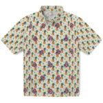 Ohio State Buckeyes Hawaiian Shirt - Pineapple Delight | Hula Hawaiian Shirts