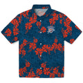 Oklahoma City Thunder Hawaiian Shirt - 50th State Flower | Hula Hawaiian Shirts