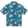 Oklahoma City Thunder Hawaiian Shirt - Flamingo and Hibiscus | Hula Hawaiian Shirts