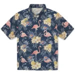Oklahoma City Thunder Hawaiian Shirt - Flamingo Hibiscus | Hula Hawaiian Shirts