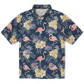 Oklahoma City Thunder Hawaiian Shirt - Flamingo Hibiscus | Hula Hawaiian Shirts